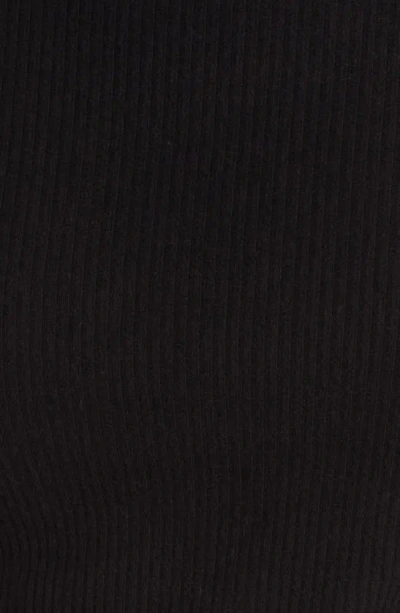 Faherty Legend Rib Turtleneck Sweater In Black