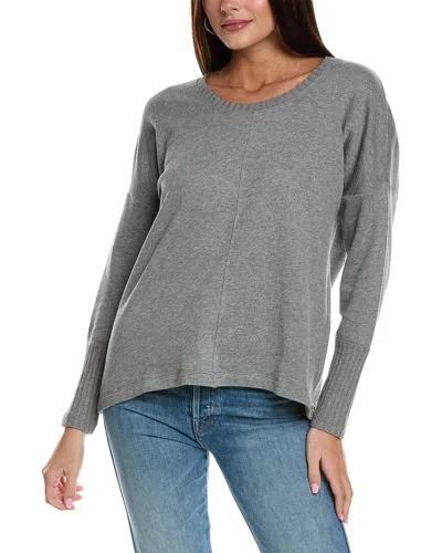 Shop Cabi Cool Off Sweatshirt In Grey