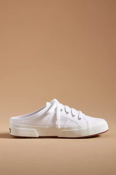 Shop Superga 2402 Mule Sneakers In White
