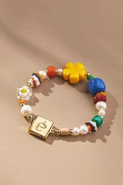 Shop Eliou Éliou Kyle Beaded Bracelet In Multicolor