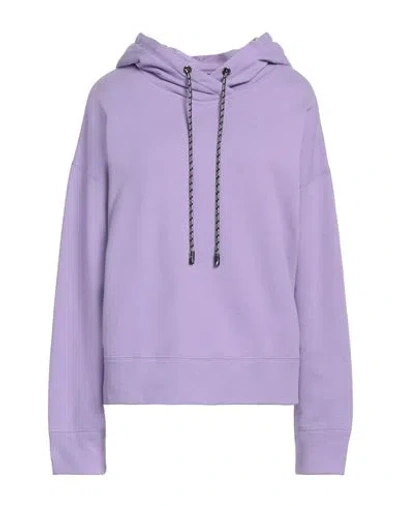 Shop Missoni Woman Sweatshirt Purple Size M Cotton, Viscose
