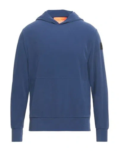 Shop Suns Man Sweatshirt Midnight Blue Size Xl Polyamide, Elastane