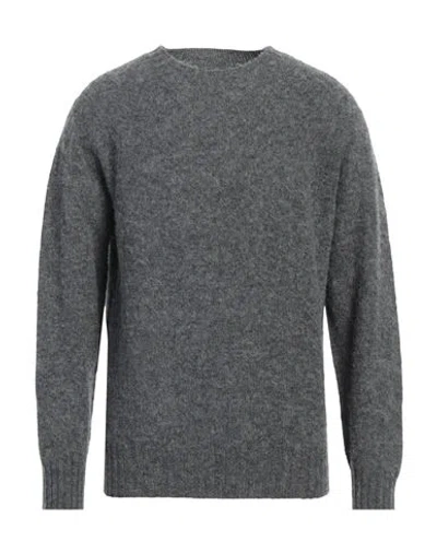 Shop Howlin' Man Sweater Lead Size M Wool In Grey