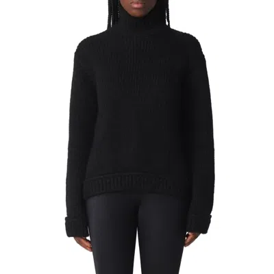 Shop Tom Ford Alpaca Sweater In 黑色的