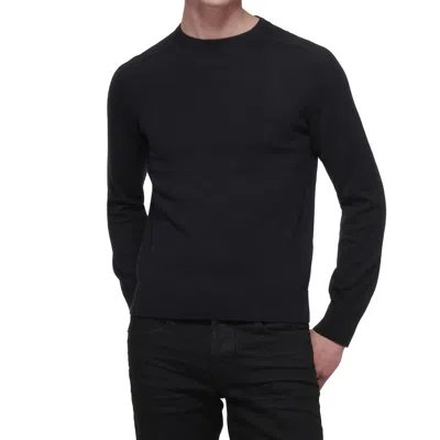 Shop Saint Laurent C Mere Sweater In 黑色的