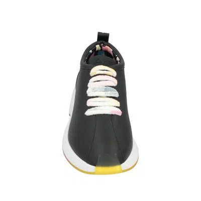 Shop Giuseppe Zanotti Leather Sneakers In 黑色的