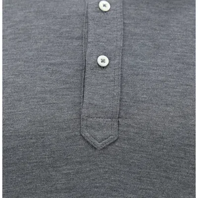 Shop Brunello Cucinelli Polo Shirt In 灰色的