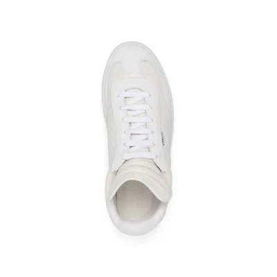Bally Player Lace-up Leather Sneakers In White