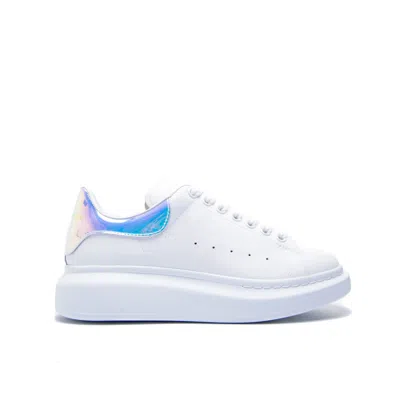 Shop Alexander Mcqueen Oversized Larry Sneakers In White