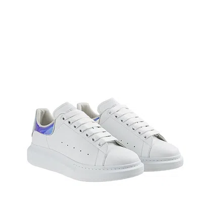 Shop Alexander Mcqueen Oversized Larry Sneakers In White