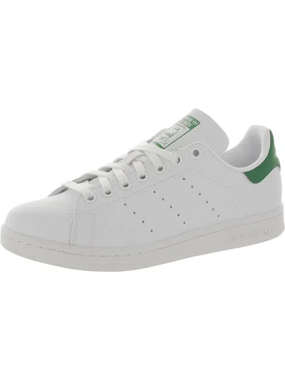 Shop Adidas Originals Stan Smith W Basic Womens Synthetic Trainers Athletic And Training Shoes In White
