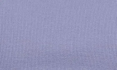 Shop Jordan Crop Cotton Blend Tank Top In Sky Light Purple