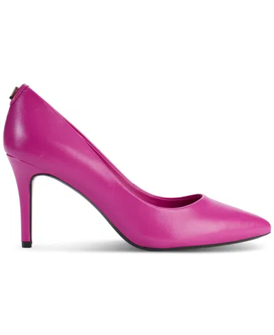 Shop Karl Lagerfeld Women's Royale High-heel Pumps In Hemlock