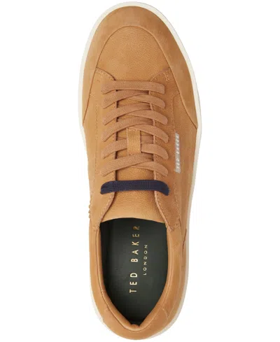 Shop Ted Baker Men's Hampstead Lace Up Sneakers In Light Brown