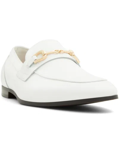 Shop Aldo Men's Marinho Dress Loafers In Other White