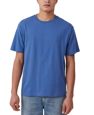 Shop Cotton On Men's Loose Fit T-shirt In Washed Cobalt