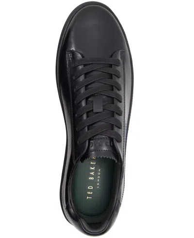 Shop Ted Baker Men's Westwood Lace Up Sneakers In Black,black