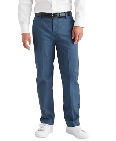 Shop Dockers Men's City Tech Straight-fit Pants In Vintage Indigo