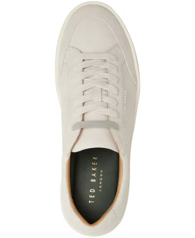 Shop Ted Baker Men's Hampstead Lace Up Sneakers In Bone