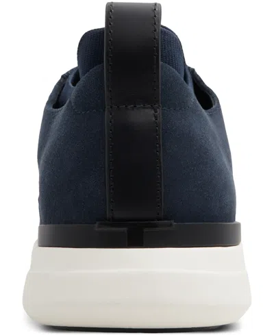 Shop Ted Baker Men's Halton Derby Lace Up Sneakers In Navy