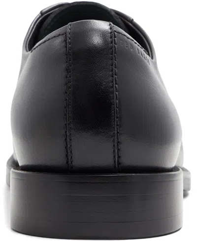 Shop Ted Baker Men's Regent Dress Shoes In Other Black