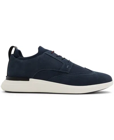 Shop Ted Baker Men's Halton Derby Lace Up Sneakers In Navy