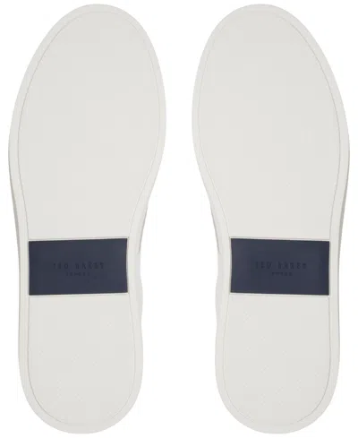 Ted Baker Men's Brentford Lace-up Sneakers In White