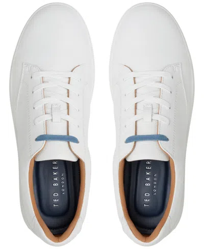 Ted Baker Men's Brentford Lace-up Sneakers In White
