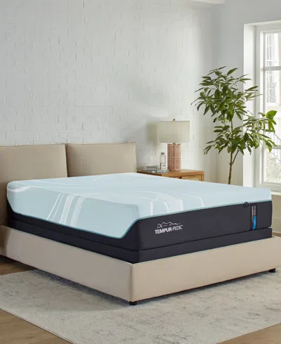 Shop Tempur-pedic Luxeadapt 13" Soft Memory Foam Mattress Set In No Color