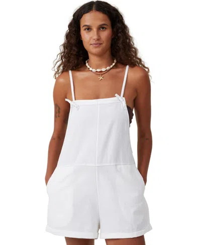 Shop Cotton On Women's Addison Beach Playsuit In White