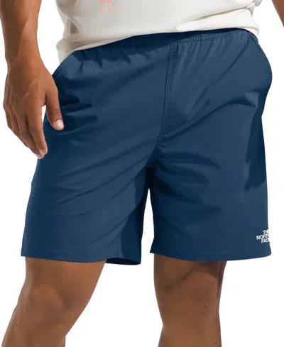Shop The North Face Men's Wander 2.0 Water-repellent Shorts In Shady Blue