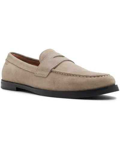 Ted Baker Parliament Penny Loafer In Khaki