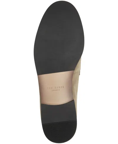 Ted Baker Parliament Penny Loafer In Khaki