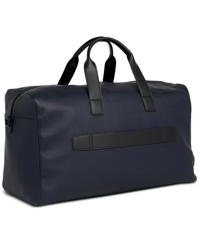 Shop Tommy Hilfiger Men's Essential Corporate Duffel Bag In Space Blue