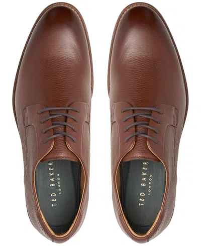 Shop Ted Baker Men's Regent Dress Shoes In Brown