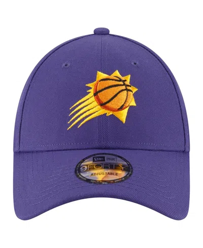 New Era Purple Phoenix Suns The League 9forty Adjustable Hat In Purple