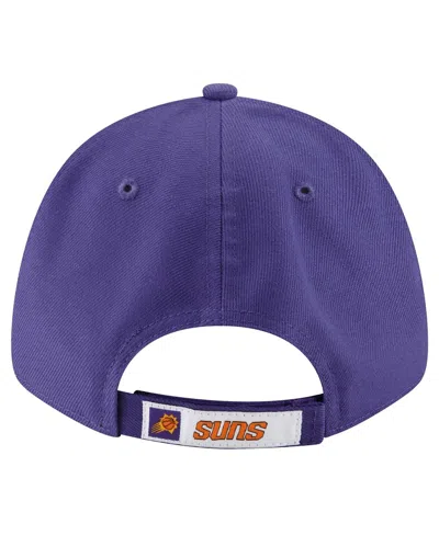 New Era Purple Phoenix Suns The League 9forty Adjustable Hat In Purple