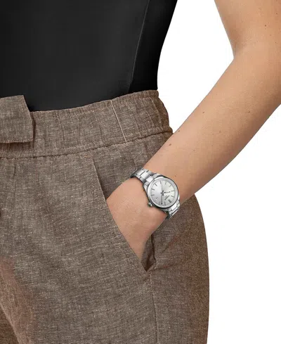 Tissot Unisex Swiss Pr 100 Stainless Steel Bracelet Watch 34mm In No Color