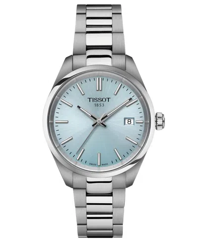 Shop Tissot Unisex Swiss Pr 100 Stainless Steel Bracelet Watch 34mm In No Color