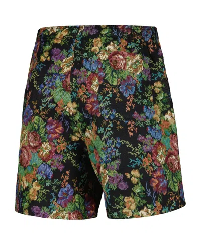 Shop Pleasures Men's  Black San Diego Padres Floral Shorts