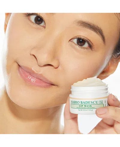 Shop Mario Badescu Lip Mask With Coconut & Mango, 0.5 Oz. In No Color