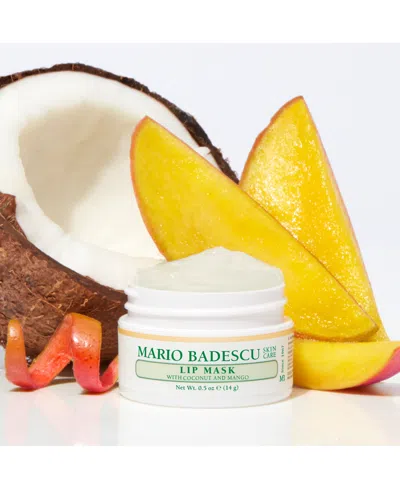 Shop Mario Badescu Lip Mask With Coconut & Mango, 0.5 Oz. In No Color
