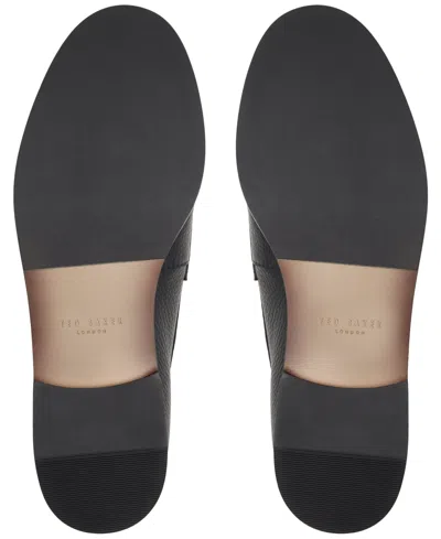 Ted Baker Parliament Penny Loafer In Black
