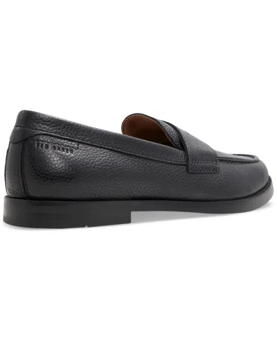 Ted Baker Parliament Penny Loafer In Black