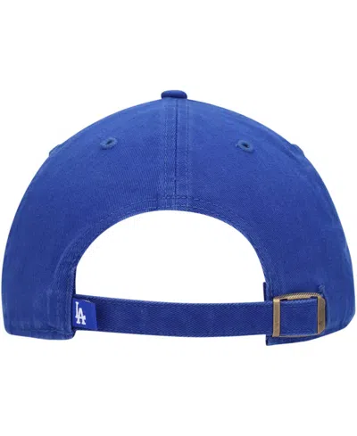 Shop Fanatics '47 Brand Los Angeles Dodgers Clean Up Adjustable Cap In Royal