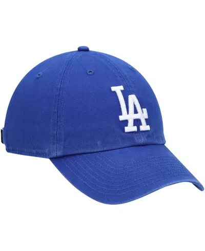 Shop Fanatics '47 Brand Los Angeles Dodgers Clean Up Adjustable Cap In Royal