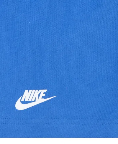 Shop Nike Toddler Boys Solid Knit Short Set In Light Photo Blue