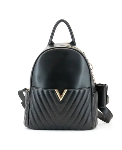 Shop Like Dreams Classic Faux Leather Medium Backpack In Black
