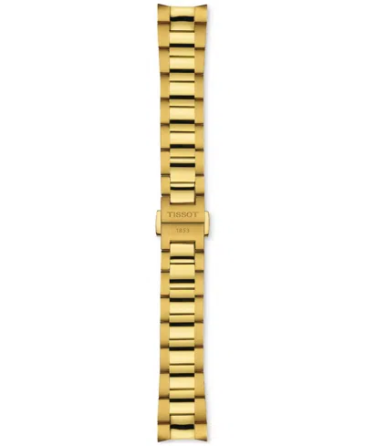 Shop Tissot Unisex Swiss Pr 100 Gold Pvd Bracelet Watch 34mm In No Color