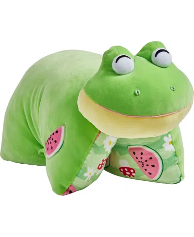 Shop Pillow Pets Sweet Scented Watermelon Frog Puff In Green